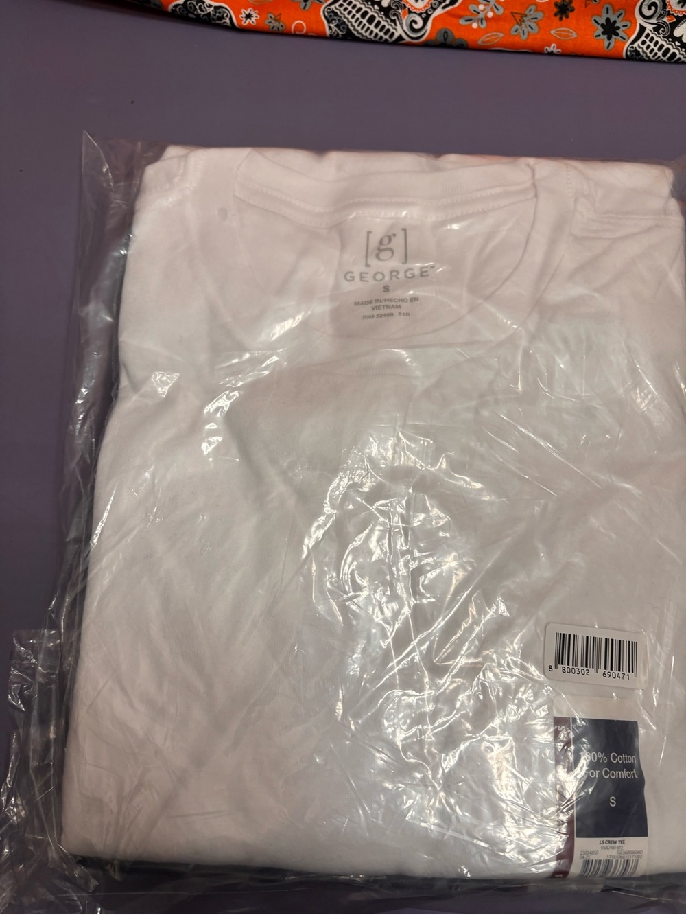 George White Short Sleeve Crewneck T-Shirt